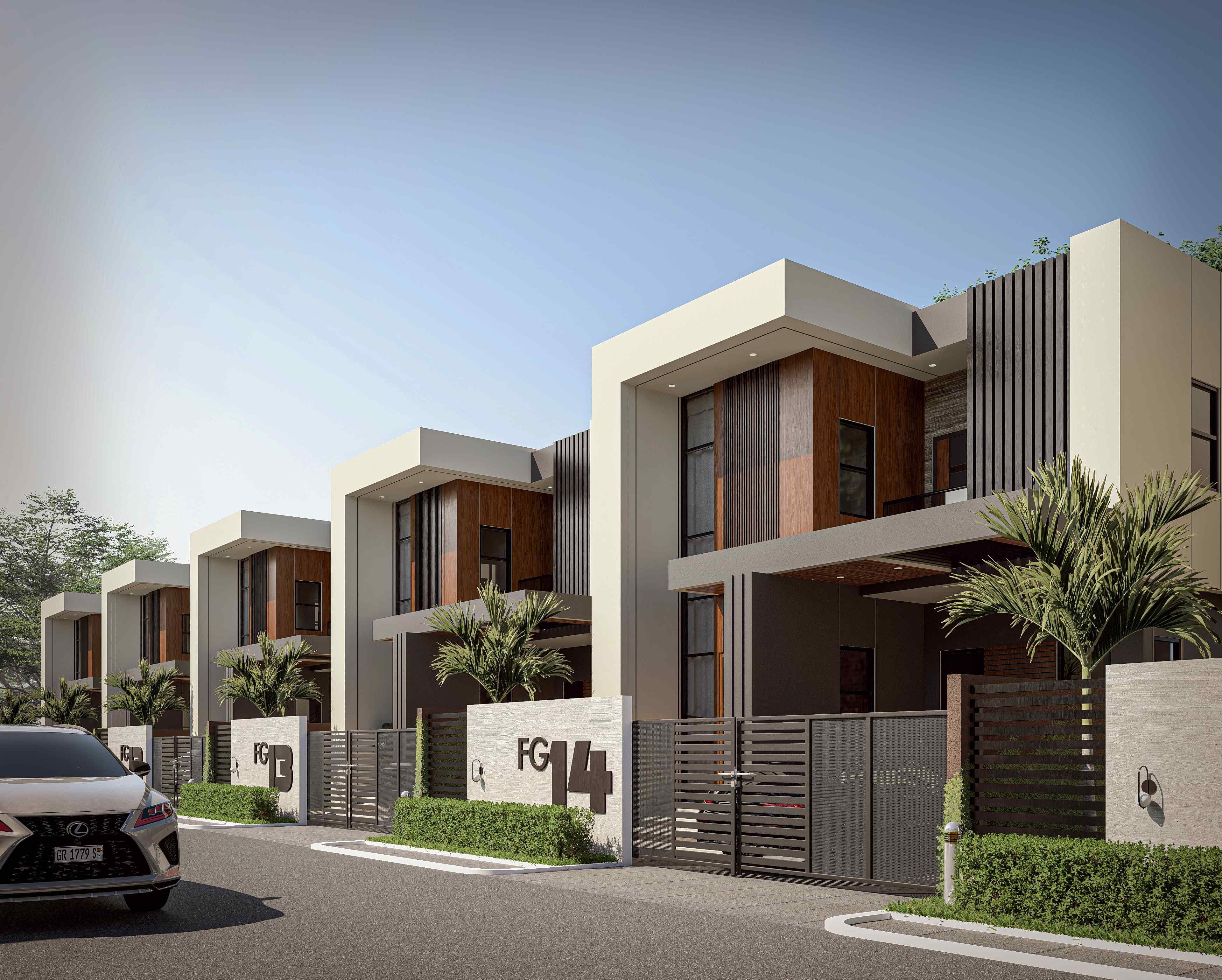 2 Bedroom perspective view
