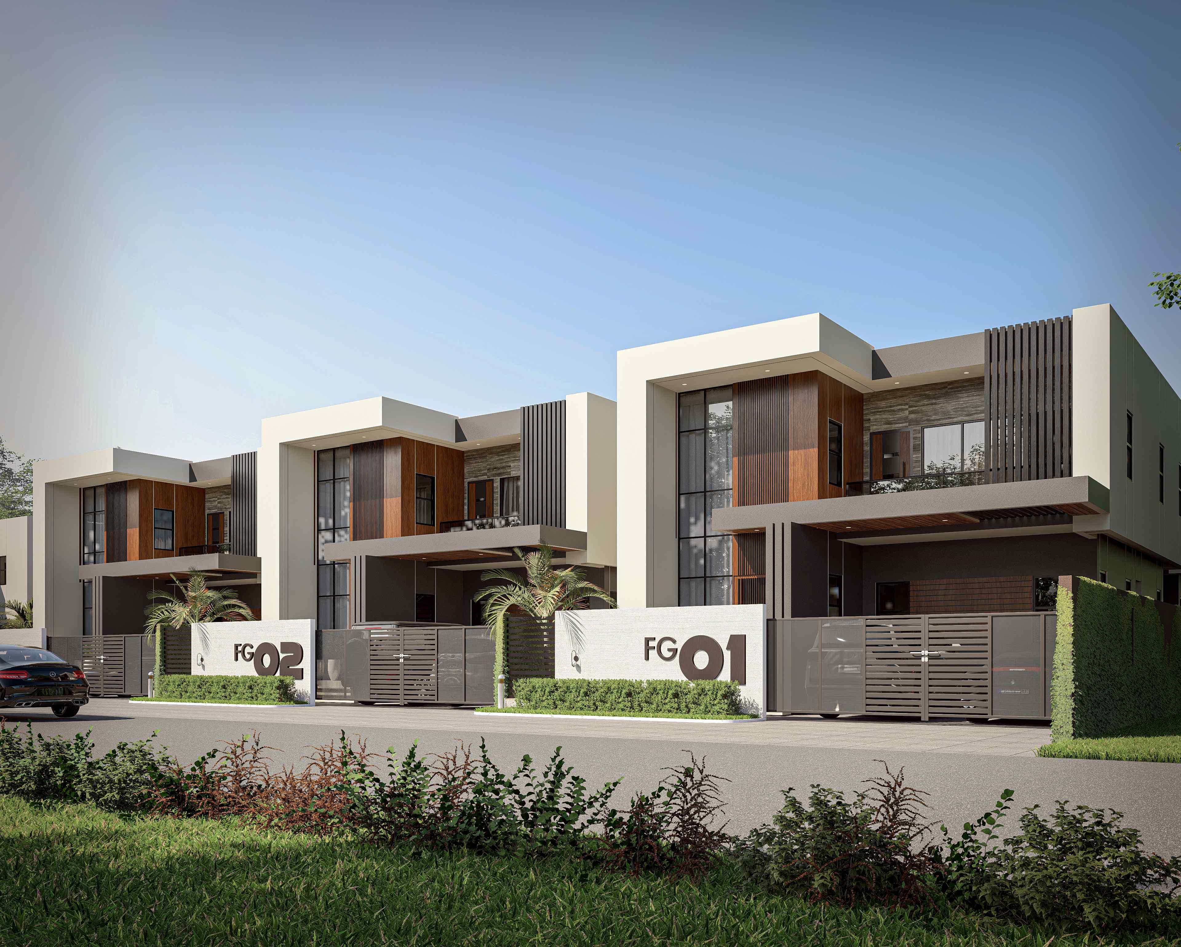 3 Bedroom perspective view
